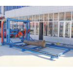 Twin Blade Sawmill Log Cutting Saw Swing Blade Sawmill, Angular Disk Saw