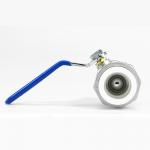 DN15 DN20 DN25 Metal Ball Valve Long Handle Medium Temperature