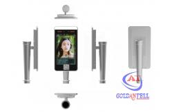 China Waterproof Rustproof Facial Recognition Turnstile With Contactless Thermal Camera supplier