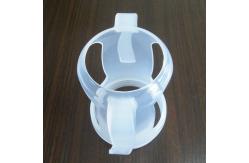China Transparent PP Feeding Bottle Holder Plastic Injection Moulding Service ISO90001 supplier
