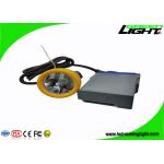 15000lux IP68 LED Mining Light Cap Lamp 6.6Ah Li - Ion Battery With USB Charging for sale