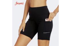 China Women Squatproof Bike Cycling Shorts With Reflective Tapes supplier
