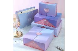 China Custom Printed Handmade Luxury Rigid Box Cardboard Black Matte Magnetic Closure Gift Box supplier