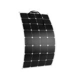 Sunpower Rollable Semi Flexible Solar Panels ETFE 100W 120W 150W 155W 165W 170W for sale