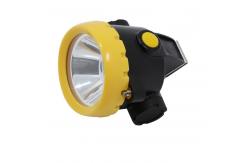 China IP54 LED Miners Cap Lamp Rechargeable Coal Mining Lights Bulletproof supplier