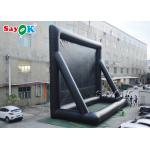 Inflatable Cinema Screen Black And White School  Inflatable Projector Movie Screen