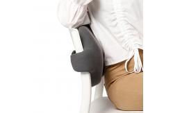 China Anti Skid Rectangle Memory Foam Lumbar Cushion For Back Pain Relief supplier