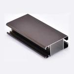 ISO9001 Electrophoresis Aluminum Profile Section For Windows 6063 T5