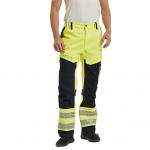 HIVIS Yellow Rich Cotton Arc Flash Protective Flame Retardant Work Pants
