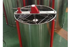 China Beekeeping 201 Stainless Steel Honey Extractor 4 Frame Manual Honey Extractor supplier