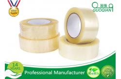 China Clear Shipping Storage Box BOPP Sealing Tape Single Sided ISO SGS supplier