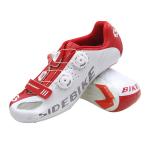 China EVA Rubber Men Carbon Fiber Cycling Shoes OEM Logo for sale