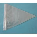 Custom Triangle Sandwich Packaging Bag BOPP Plastic Pouches With Zipper