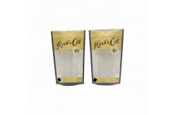 China OEM See Through Pouches Gravure Printed Kraft Paper Bag With Transparent Window supplier