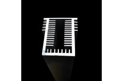 China Custom 6063 Aluminium Heatsink Profile Extrusion Anodizing Blue Heat Sinks Profile supplier