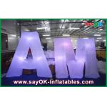 Inflatable Led Letter Model Decoration Words Wedding Inflable Giant Letter With Lights Colorful for sale