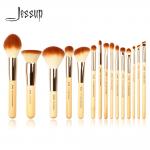 Eco Friendly light weight Jessup Bamboo Brushes For Eye And Face for sale