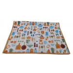 All Ployester 16x18inch Lint Free Microfiber Dish Cloth Tea Towel for sale