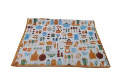 China All Ployester 16x18inch Lint Free Microfiber Dish Cloth Tea Towel supplier