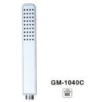 Slim Square Customized Color Handheld Shower Sprayer Hand Polished Chrome Shower Head for sale