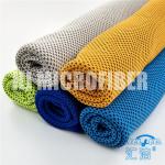 100% Polyester microfiber Cleaning Cloth 40*60cm sport square cooling towel