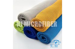 China 100% Polyester microfiber Cleaning Cloth 40*60cm sport square cooling towel supplier