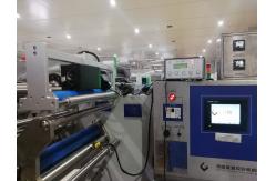 China EXP Date Hot Ink Roll Coder 900 PPM 130W Batch Number Coding Machine supplier