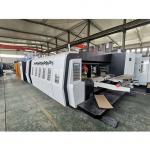 Automated Flexo Printer Slotter Die Cutter Stacker Machine 150pcs/min for sale