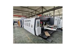 China Automated Flexo Printer Slotter Die Cutter Stacker Machine 150pcs/min supplier