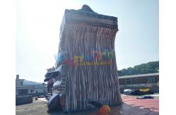 China 18m Inflatable Commercial Pirate Ship Slide  / Blow Up Water Slide supplier