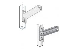 China Wall Mount Strut Channel And Fittings Power Strut Brackets Unistrut Cantilever Arm supplier