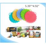 Kitchen Cleaning Silicone Mold Tools , Silicon Sponge Brush Dish Washing Sponge Scrubber for sale