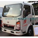 howo cargo truck open box sinotruk howo 4x2 light open box truck 3tons for sale for sale