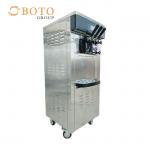 Household DIY Ice Cream Machines Stainless Steel Fruit Ice Cream Maker Soft Ice Cream Machine for sale