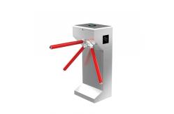 China SUS304 RFID Tripod Turnstile Gate 30-45 Persons / Min Electronic Access Control Entrance supplier