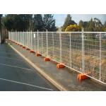 6 Foot Welded Wire Temporary Metal Fence Panels 75 X 100mm AkzoNobel Coating for sale