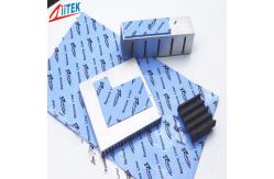 China High Durability Thermal Silicone Pad Easy Release Construction For Led Controller  supplier