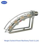 Ground Cable Entrance Protection 100mm Trench Roller , Cable Guide Roller for sale