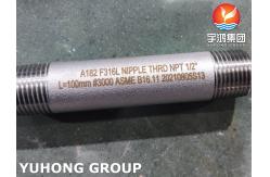 China ASTM A182 F316L Stainless Steel CL3000 Threaded Fitting For High Pressure Application supplier