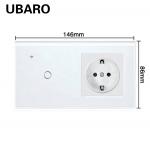 Square Switch And Outlet Combo App Remote Control Light Switch Outlet Combo