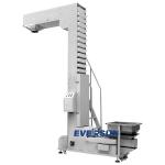 Carbon Steel / SS304 / 316 Z Bucket Elevator With 1.8 - 10L Bucket Volume 0.75 - 22KW for sale