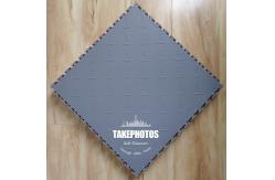 China Coin Pattern PVC Square Interlocking Foam Mats Slip Resistant For Warehouse supplier