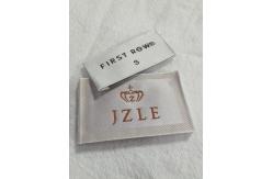 China Custom Embroidery Patches Neck High Density Woven  Luxury Labels For Shoes supplier