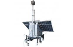China Solar Panel Security Trailer Solar Power Trailer For Outdoor Monitoring supplier