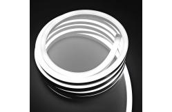 China Round Head Neon Silicone Strip PVC Neon Flex RGB Rope Light 10x23mm supplier