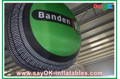 China 4 Led Bulbs Inflatable Lighting Decoration Stand Ball Tyre Shape supplier