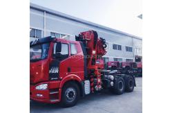 China 20t Knuckle And Telescopic Boom Lorry Mounted Crane supplier