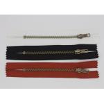 5# Wide Tape Black 6 Inch Separating Zipper , Red / Black / White High End Zippers for sale