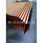 Customized Fin Pitch Aluminum Stamped Radiator Fins Stroke To Buyer Specs