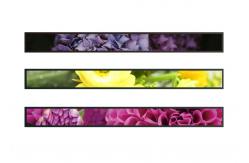 China High Brightness Stretched LCD Display 4G LTE POE 23.1 Inch Advertising Display supplier